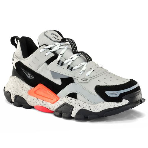 Tenis Masculino Qix Trek Bege e Preto-52020010.274- -1-